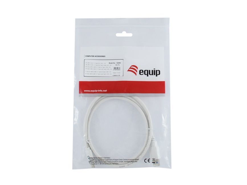 EQuip USB-C 3.2 Gen1 to USB-A cable 2m White