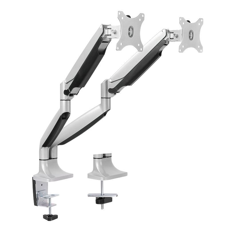 Logilink BP0043 Dual Alumium Monitor Desk Mount Tilt Silver