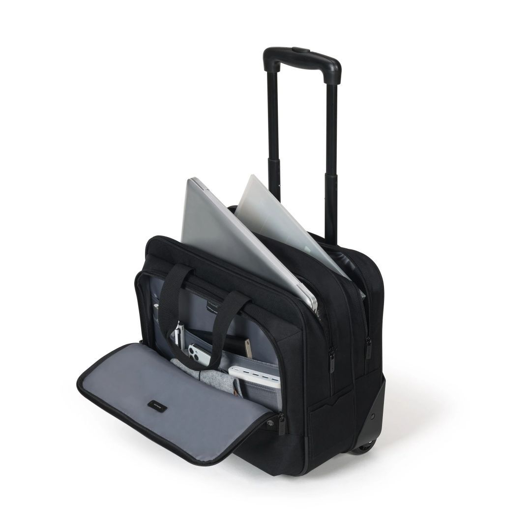 Dicota Laptop Roller Eco Top Traveller BASE 16" Black
