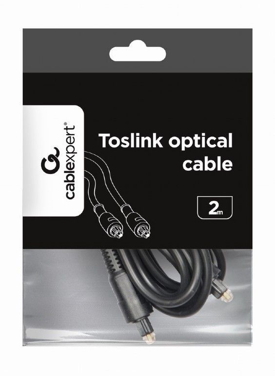 Gembird CC-OPT-2M Toslink optical cable 2m Black