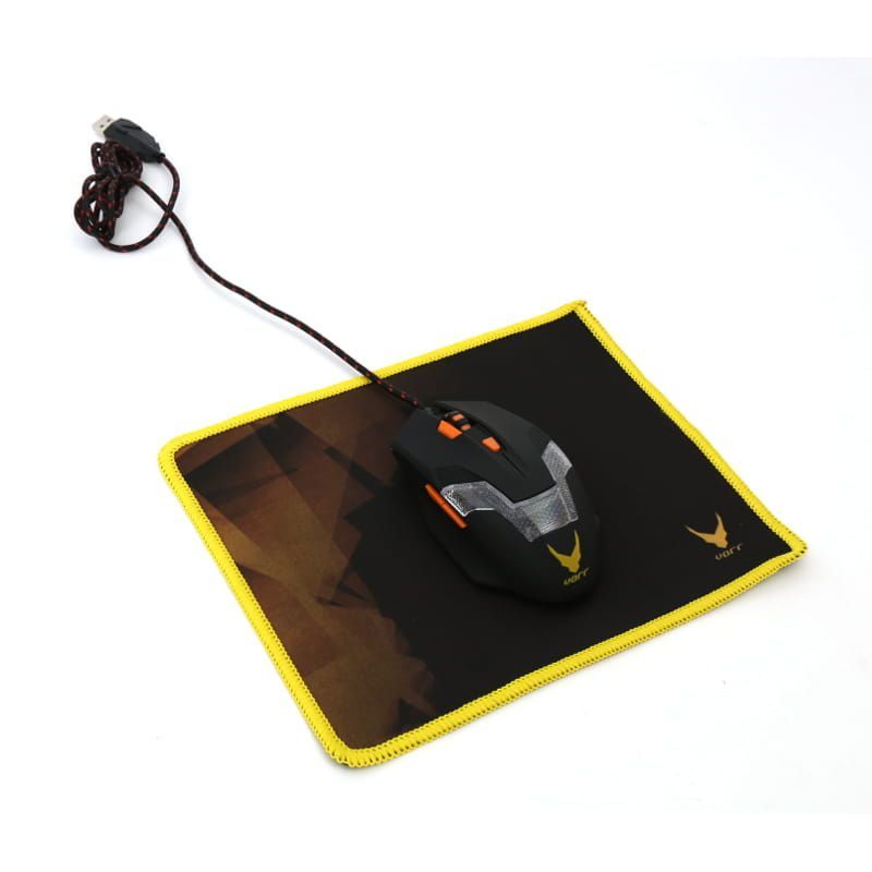 Platinet Omega Varr Pro-Gaming Egérpad Black/Yellow