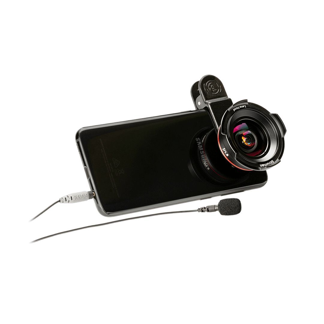 Rode SmartLav+ Lavalier Microphone for Smartphones Black