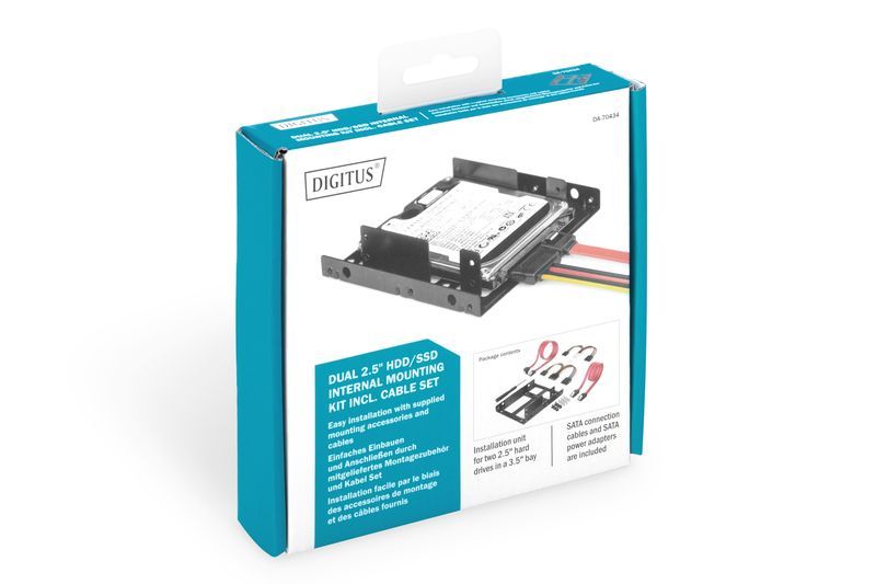 Digitus Dual 2,5" HDD/SSD Internal Mounting Kit