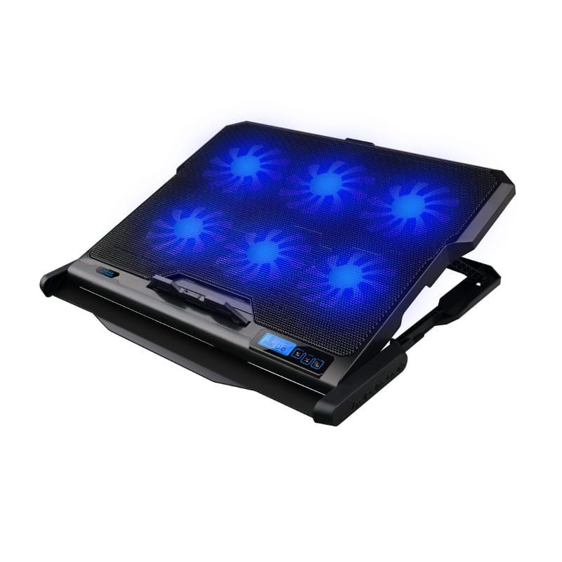 Platinet Omega Laptop Cooler Pad CoolWave 6X Fan Black