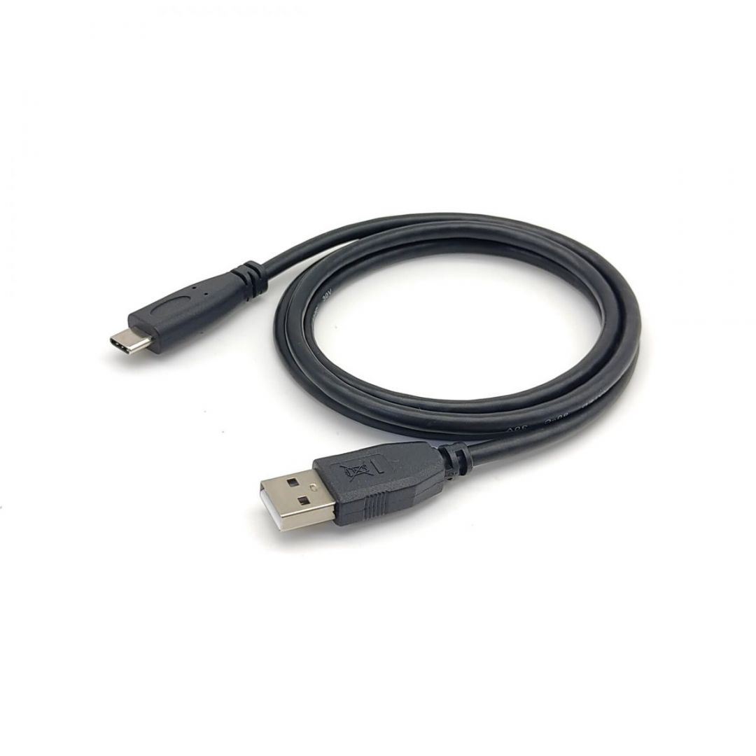 EQuip USB-C 2.0 to USB-A cable 2m Black