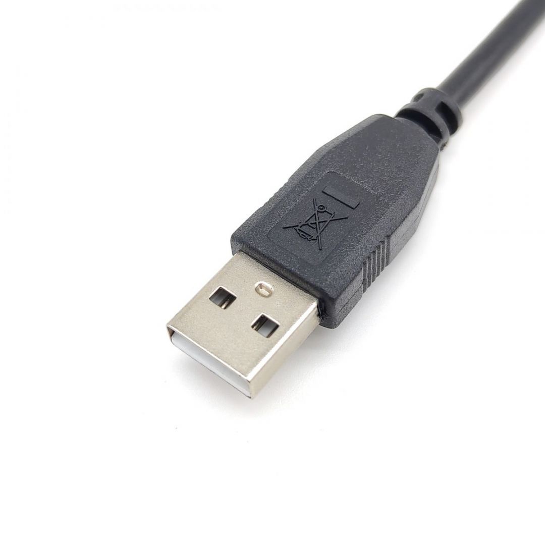 EQuip USB-C 2.0 to USB-A cable 2m Black