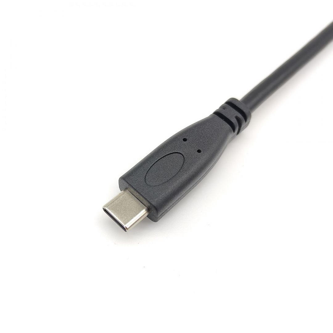 EQuip USB-C 2.0 to USB-A cable 2m Black