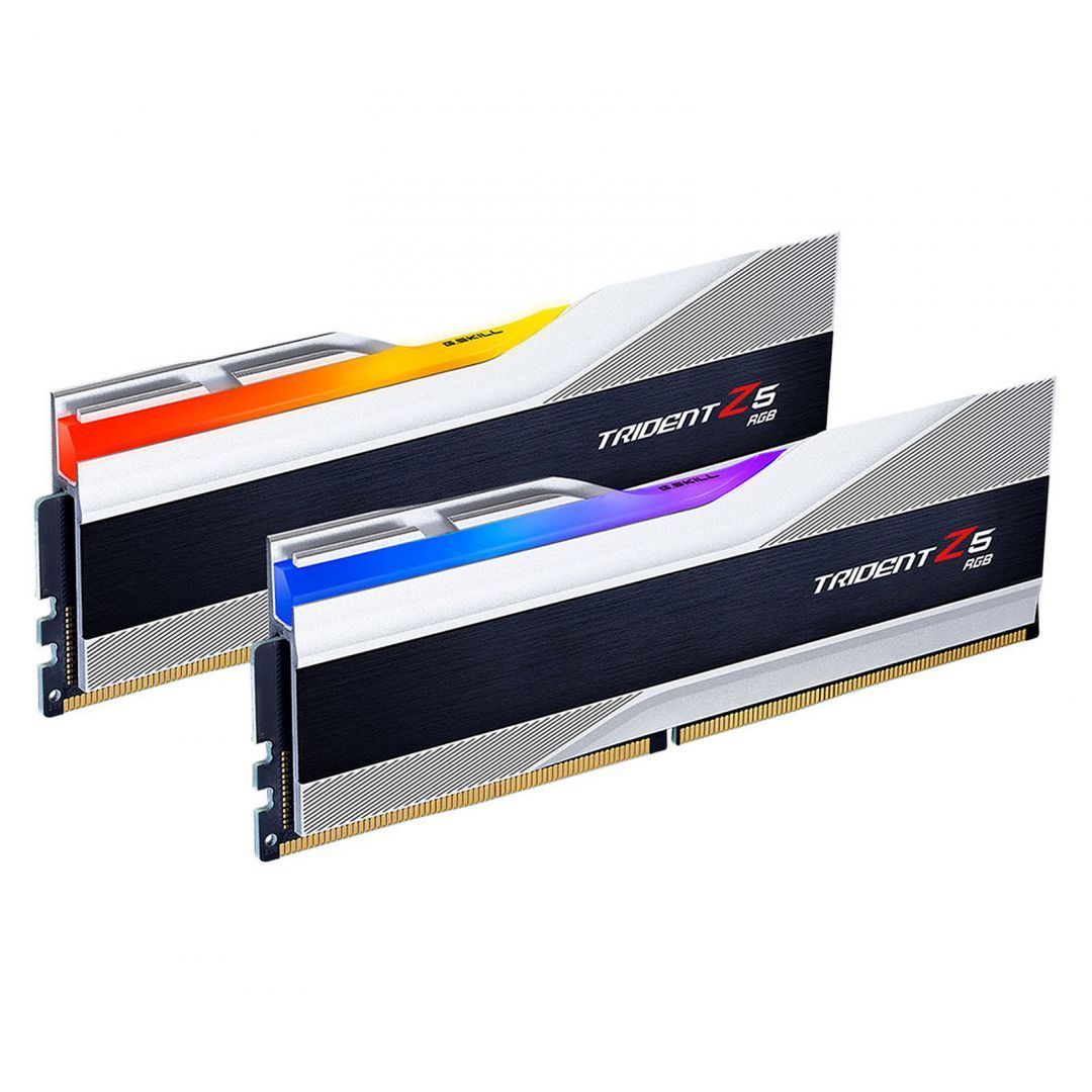 G.SKILL 32GB DDR5 7600MHz Kit(2x16GB) Trident Z5 RGB Silver