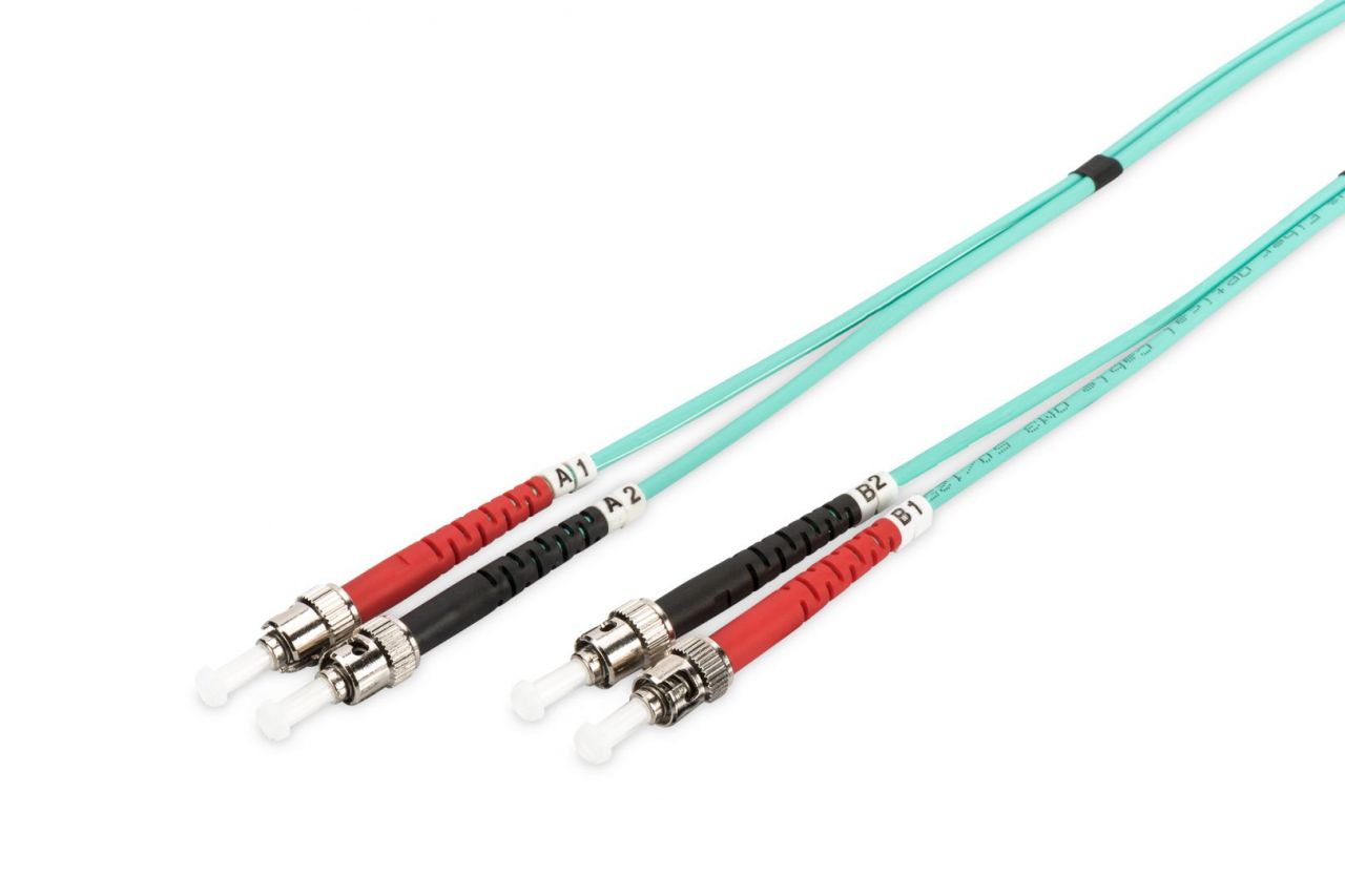 Digitus DK-2511-10/3 száloptikás kábel 10 M ST I-VH OM3 Blue