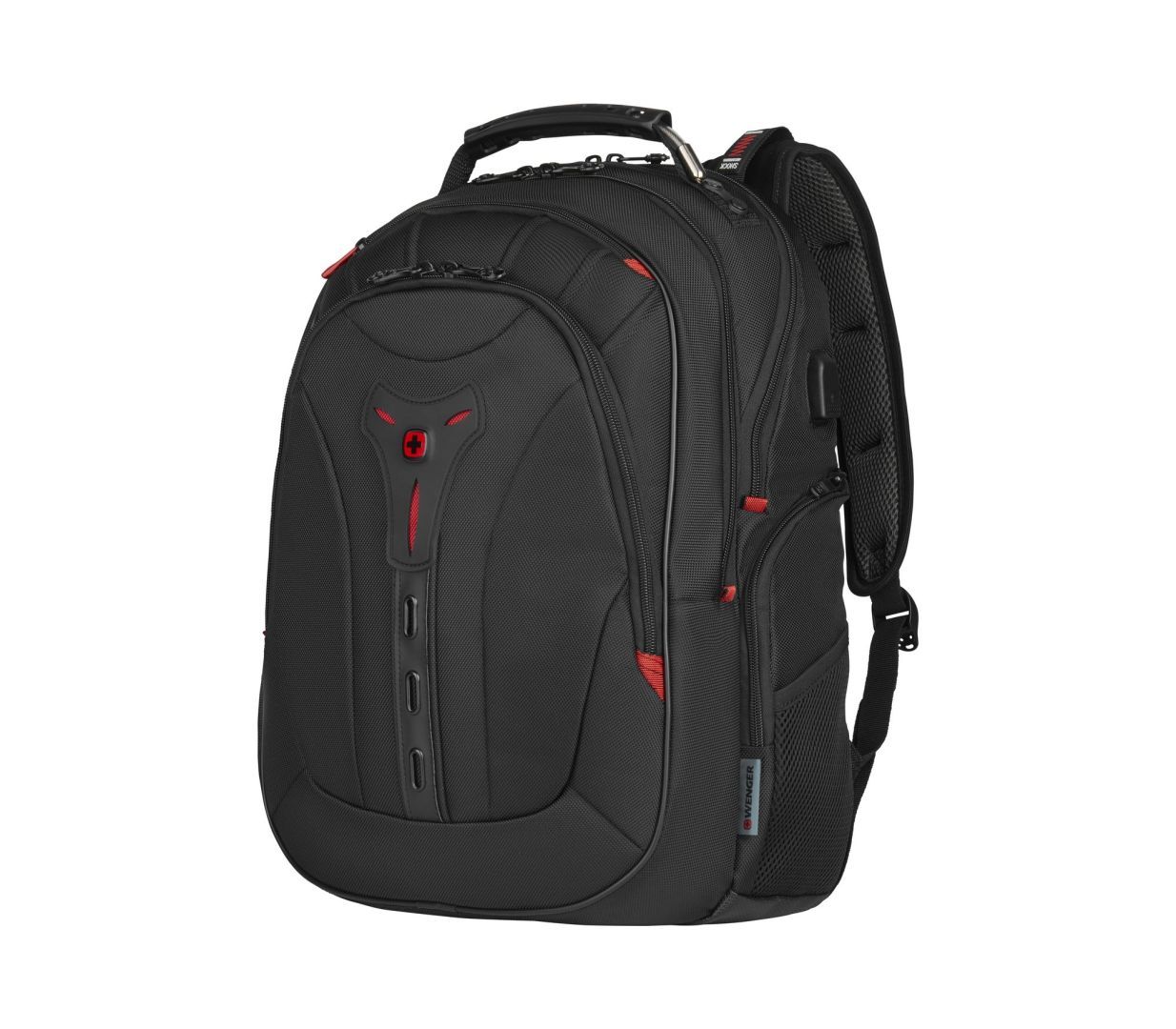 Wenger Pegasus Deluxe Laptop Backpack with Tablet Pocket 16" Black