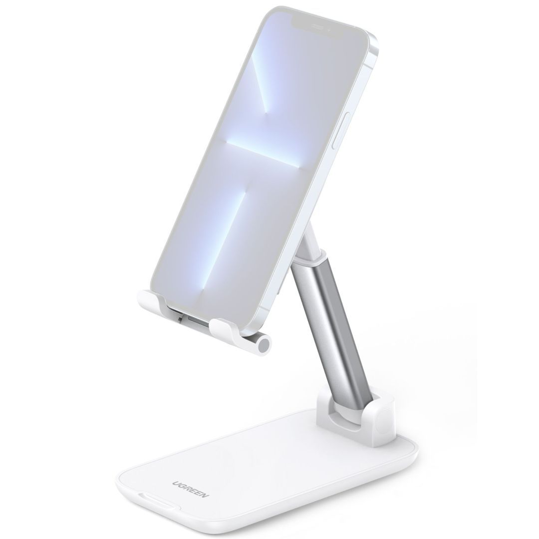 UGREEN Foldable Multi-Angle Phone Desktop Stand Silver