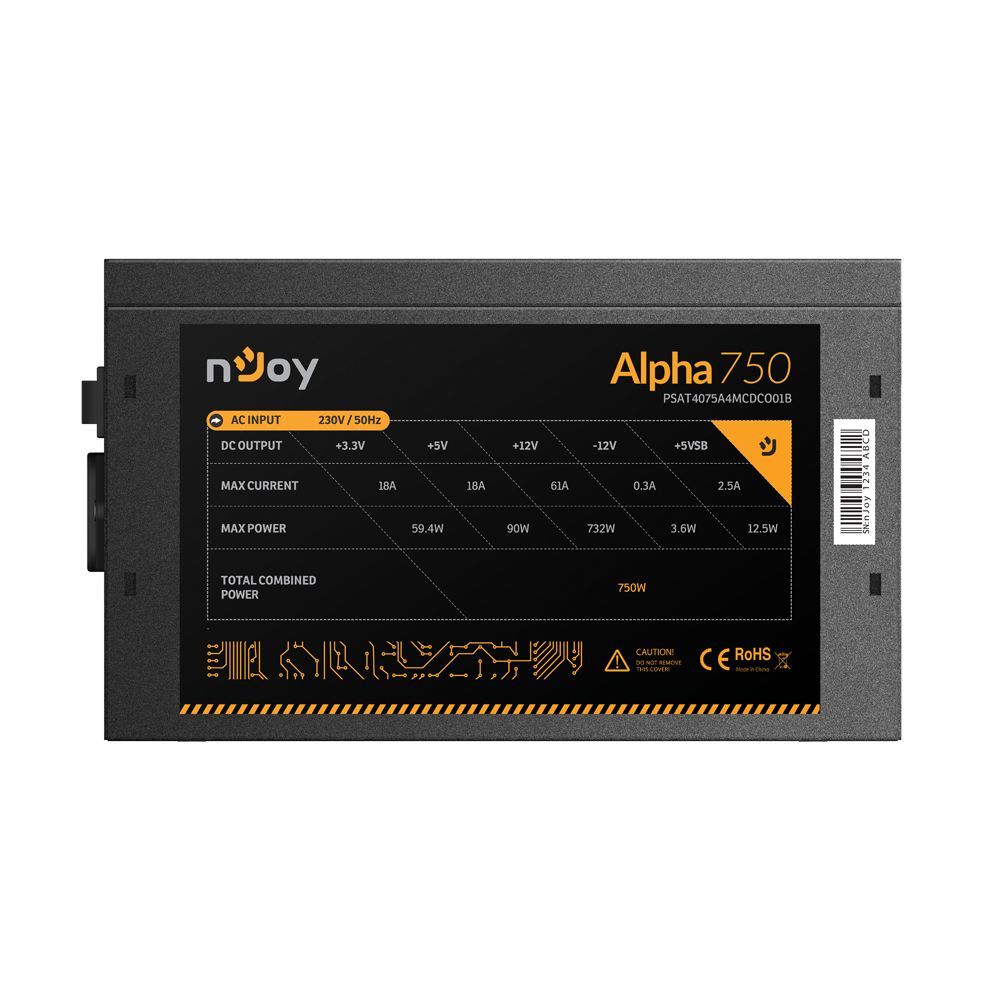 Njoy 750W 80+ Gold Alpha 750