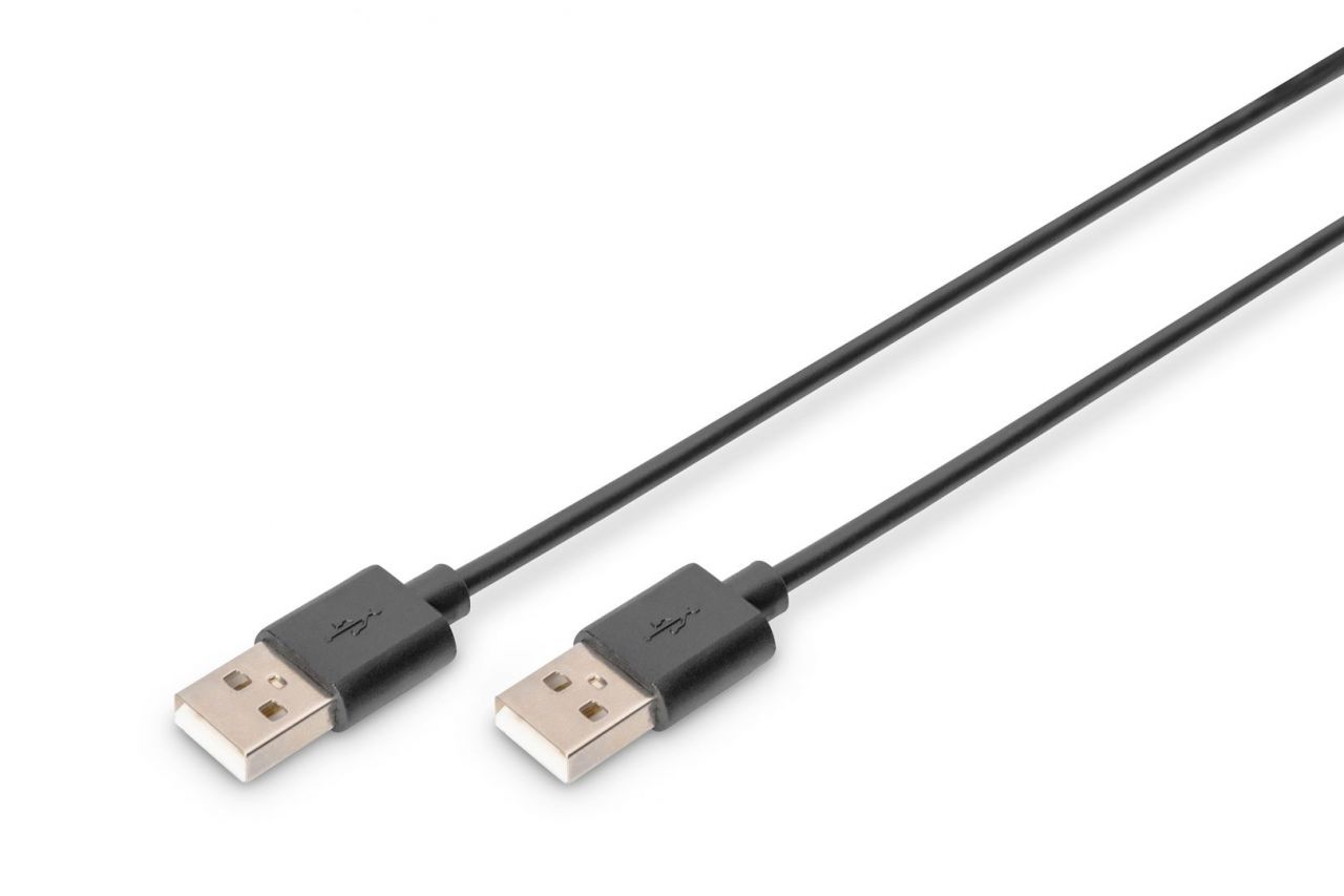 Assmann USB connection cable, type A 1,8m Black