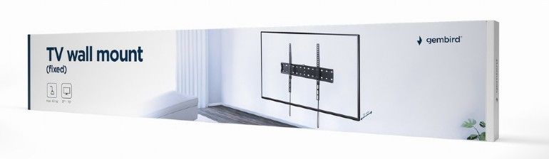 Gembird WM-70F-01 Fixed TV Wall Mount 37”-70” Black