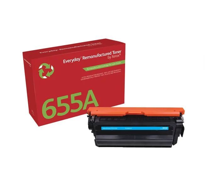 Xerox HP 655A Cyan utángyártott toner