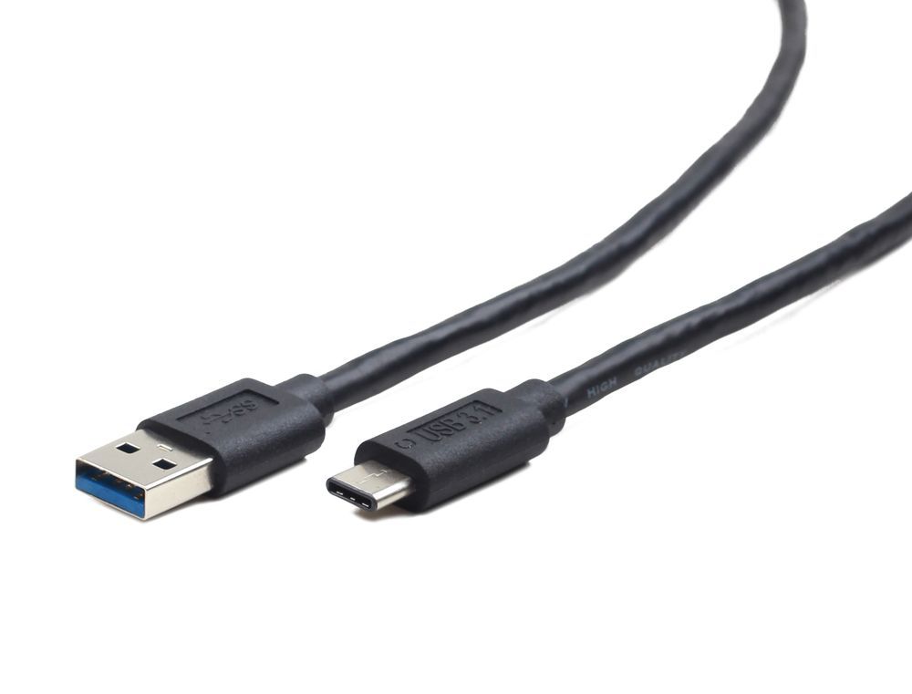 Gembird CCP-USB3-AMCM-6 USB3.0 AM to Type-C cable 1,8m Black