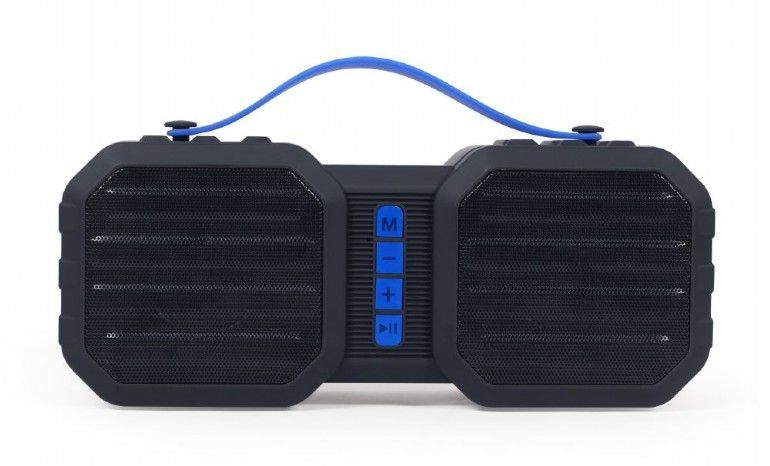 Gembird SPK-BT-19 Portable Bluetooth Speaker Black/Blue