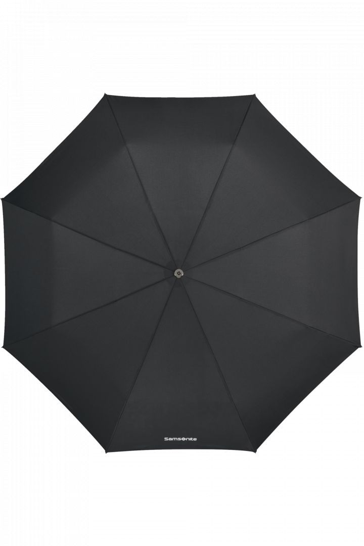 Samsonite Wood Classic S 3 Sect Umbrella Black