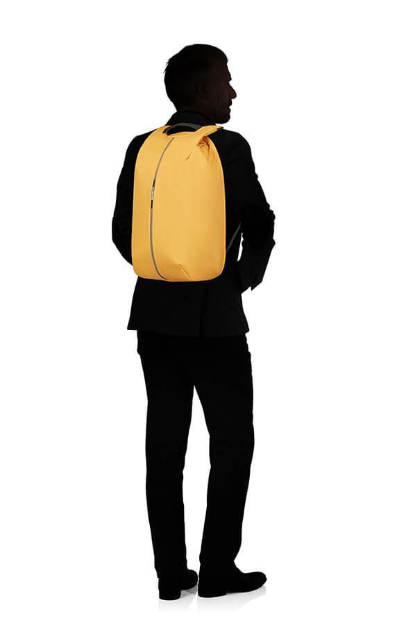 Samsonite Securipak M Anti-Theft Laptop Backpack 15,6" Sunset Yellow