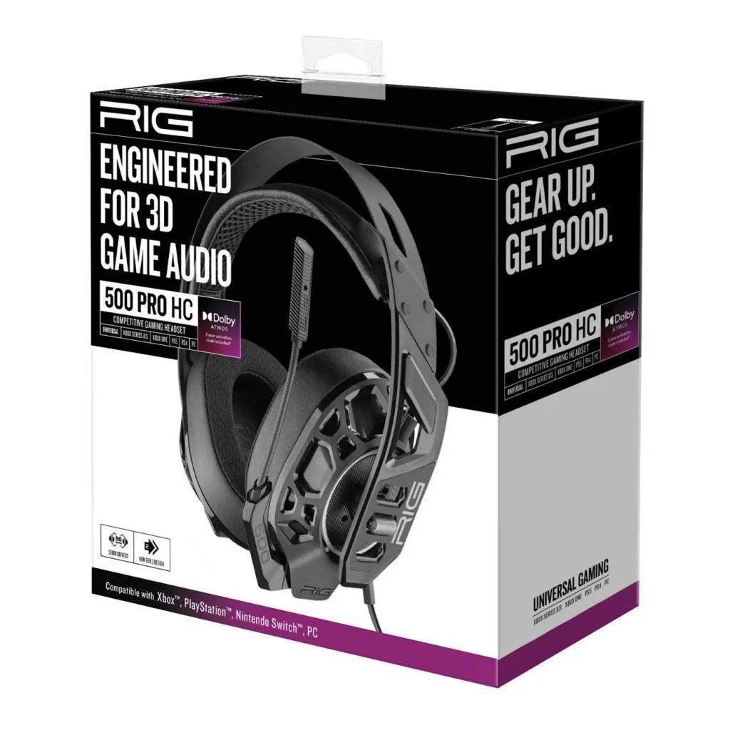 Nacon RIG 500 PRO HC Gaming Headset Black