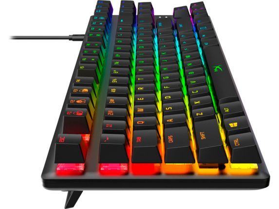 HP HyperX Alloy Origins Core RGB HX Aqua Switch Mechanical Gaming Keyboard Black US