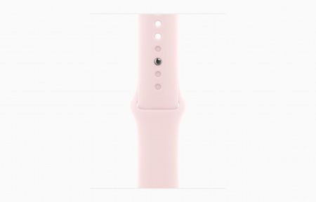 Apple Watch S9 GPS 41mm Pink Alu Case with Light Pink Sport Band M/L