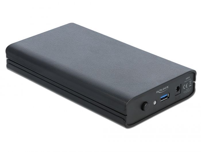 DeLock External Enclosure for 3.5″ SATA HDD with SuperSpeed USB (USB3.1 Gen1) Plastic