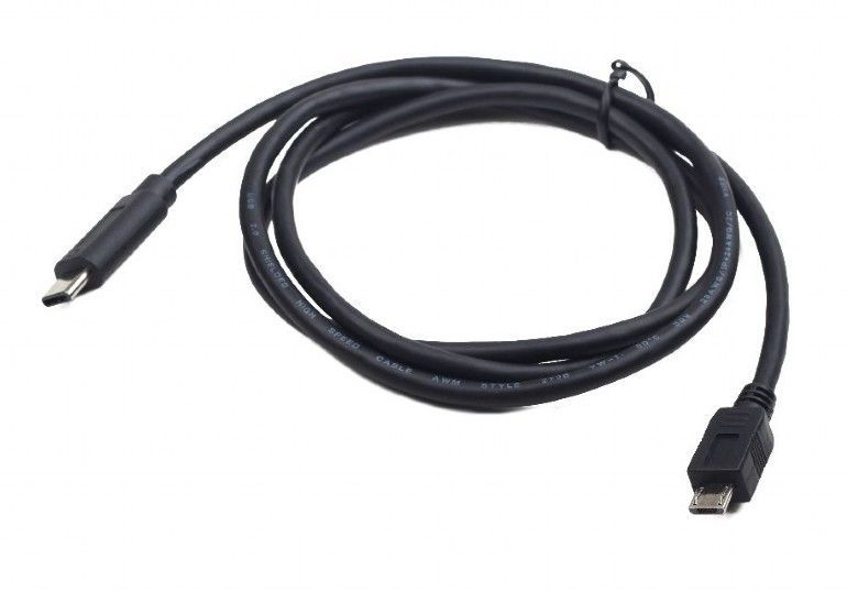 Gembird CCP-USB2-MBMCM-1M USB TYPE-C -> micro USB 2.0 BM cable 1m Black