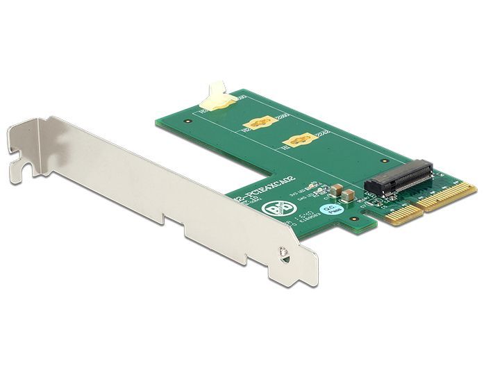 DeLock PCI Express x4 Card > 1x internal NVMe M.2 Key M – cross format