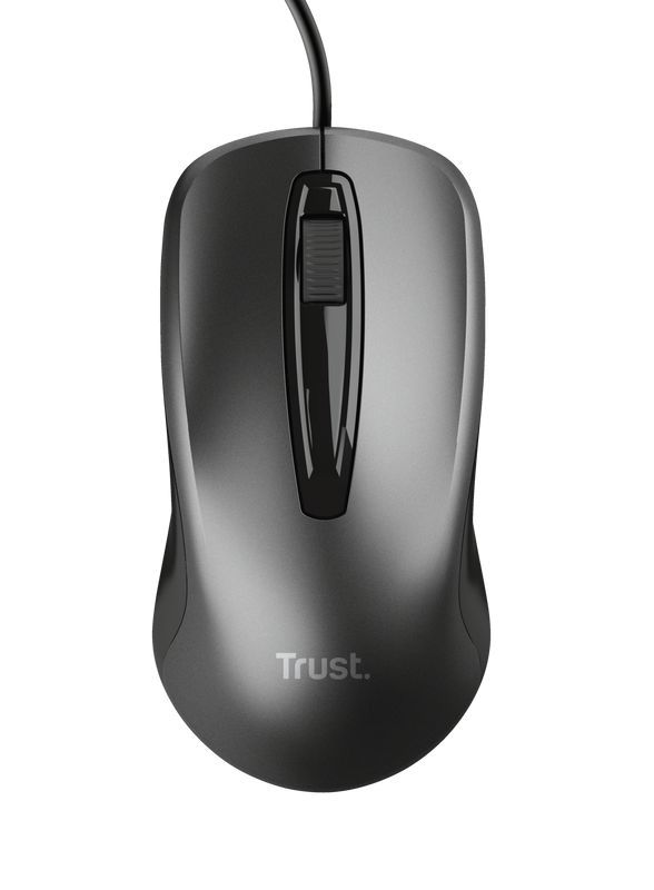 Trust Wired Optical Mouse Black