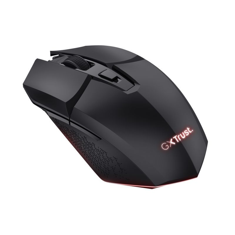 Trust GXT 112 Felox Wireless Illuminated Gaming Mouse & Mousepad Black