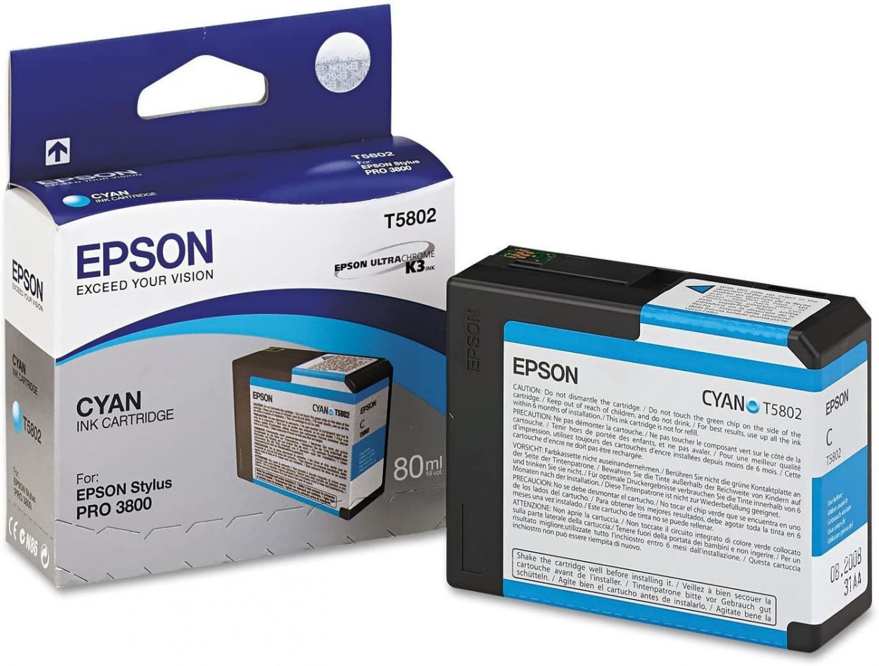 Epson T5802 Cyan tintapatron