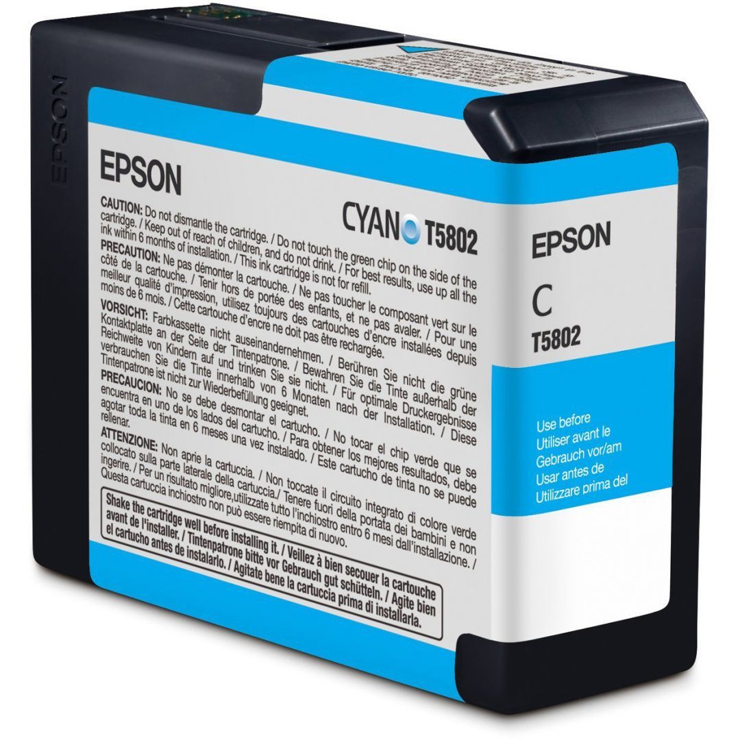 Epson T5802 Cyan tintapatron