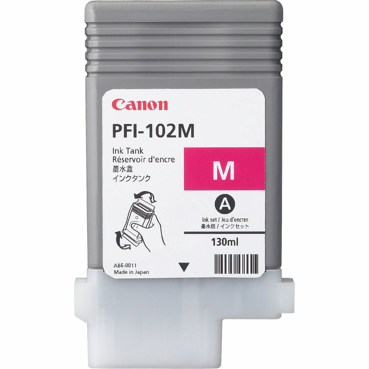 Canon PFI-102M Magenta tintapatron