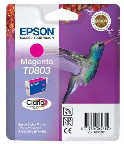 Epson T0803 Magenta tintapatron