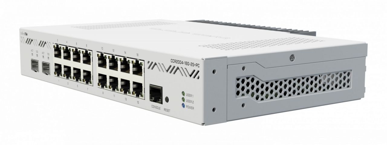 Mikrotik CCR2004-16G-2S+PC Cloud Core Router