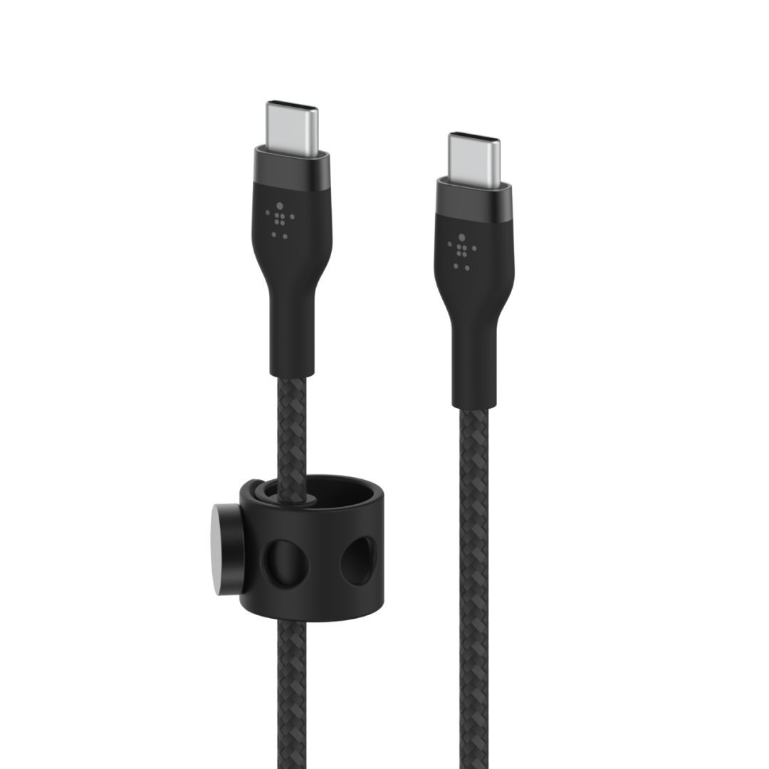Belkin BoostCharge Pro Flex USB-C to USB-C Cable 1m Black