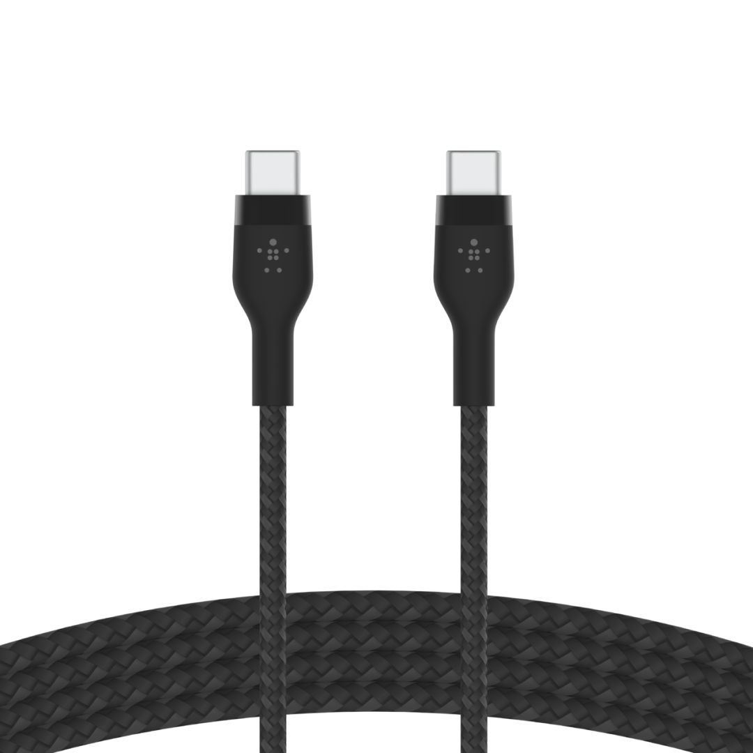 Belkin BoostCharge Pro Flex USB-C to USB-C Cable 1m Black