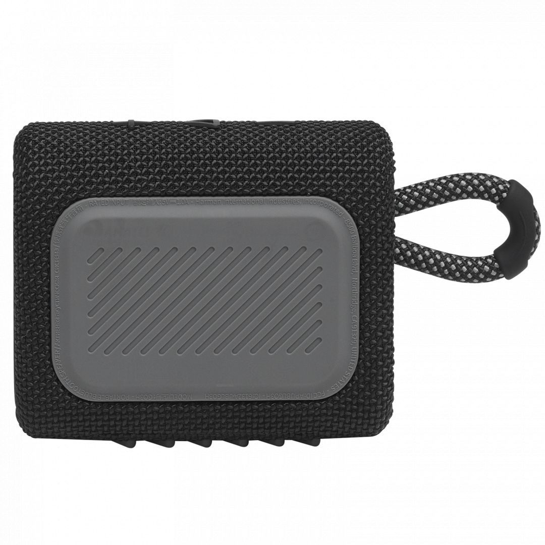 JBL Go 3 Bluetooth Portable Waterproof Speaker Black