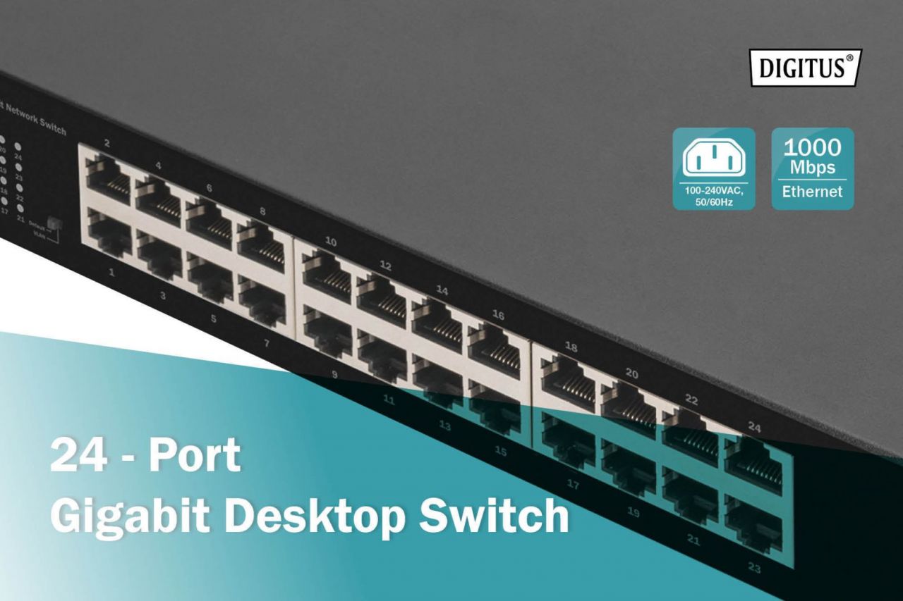 Digitus DN-80113-1 24-Port Gigabit Switch