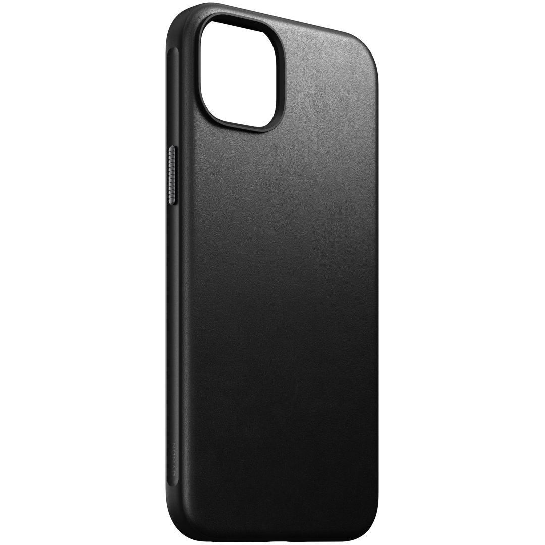 Nomad iPhone 15 Plus Modern Leather Case Black