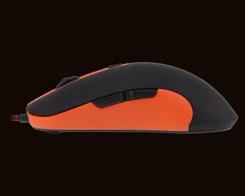 Meetion GM30 Classic Gaming mouse Black/Orange