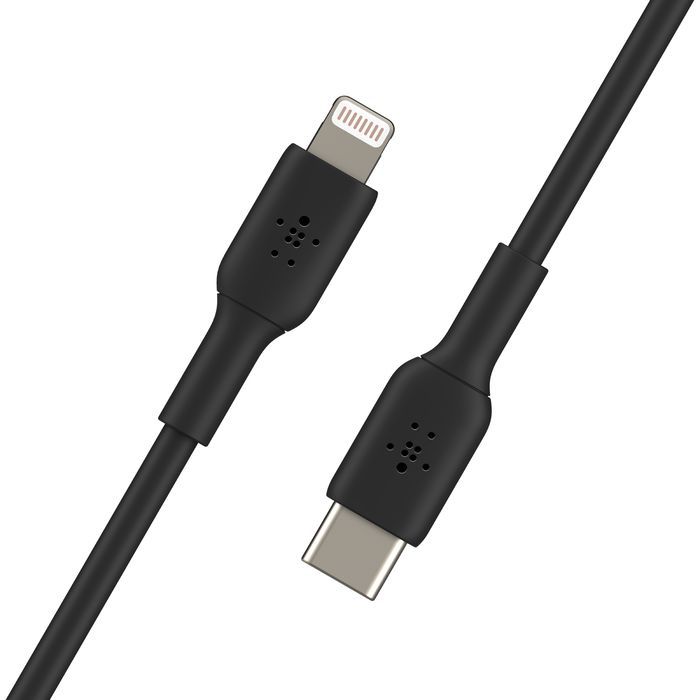 Belkin BoostCharge USB-C to Lightning Cable 1m Black