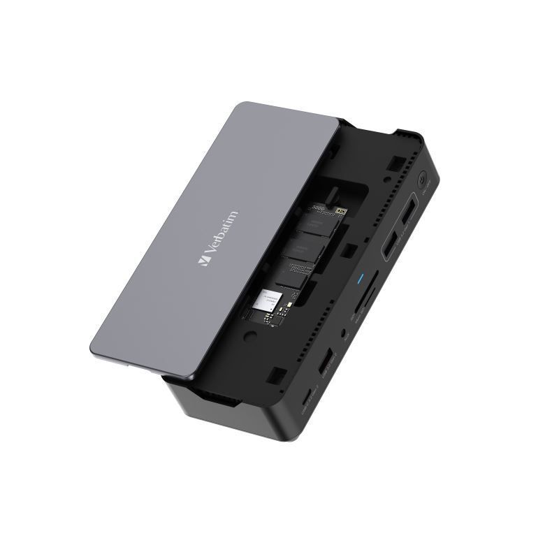 Verbatim CDS-15S USB-C Pro Docking Station Black