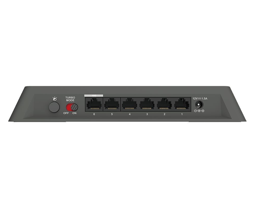 D-Link DMS-106XT 6-Port Multi-Gigabit Unmanaged Switch