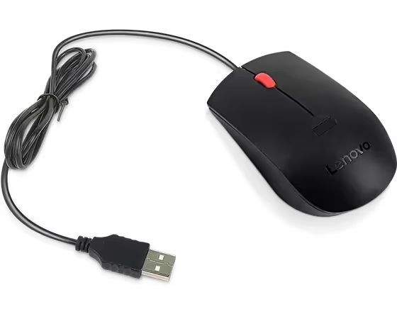 Lenovo Fingerprint Biometric USB Mouse G2 Black
