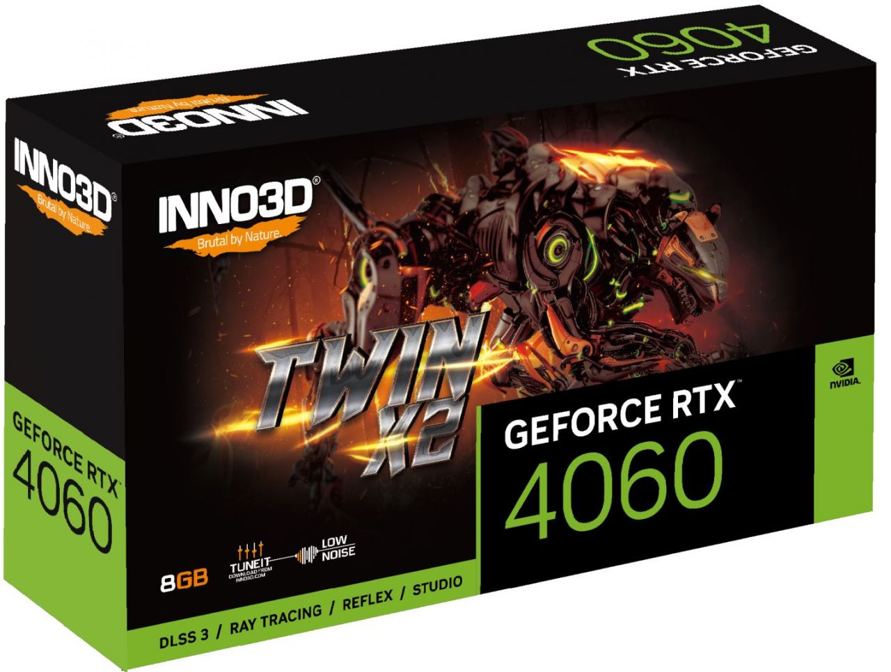 Inno3D GeForce RTX4060 8GB DDR6 Twin X2