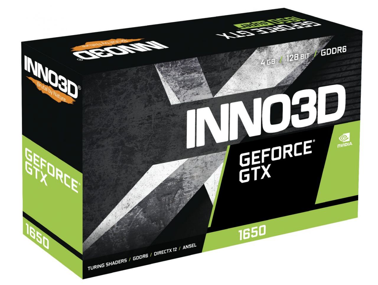 Inno3D GeForce GTX1650 4GB DDR6 TWIN X2 OC V3