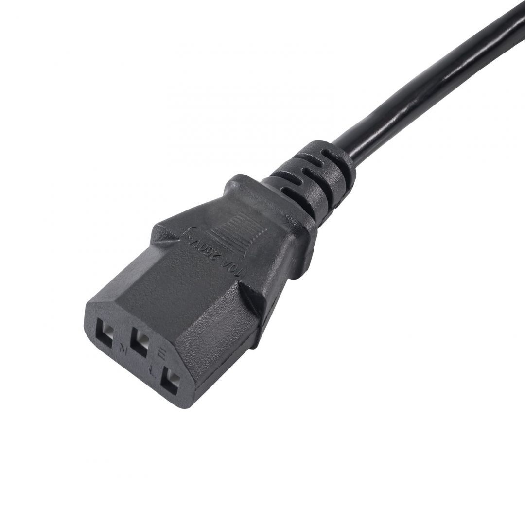 Akyga AK-PC-05A PC Power Cord cable 5m Black