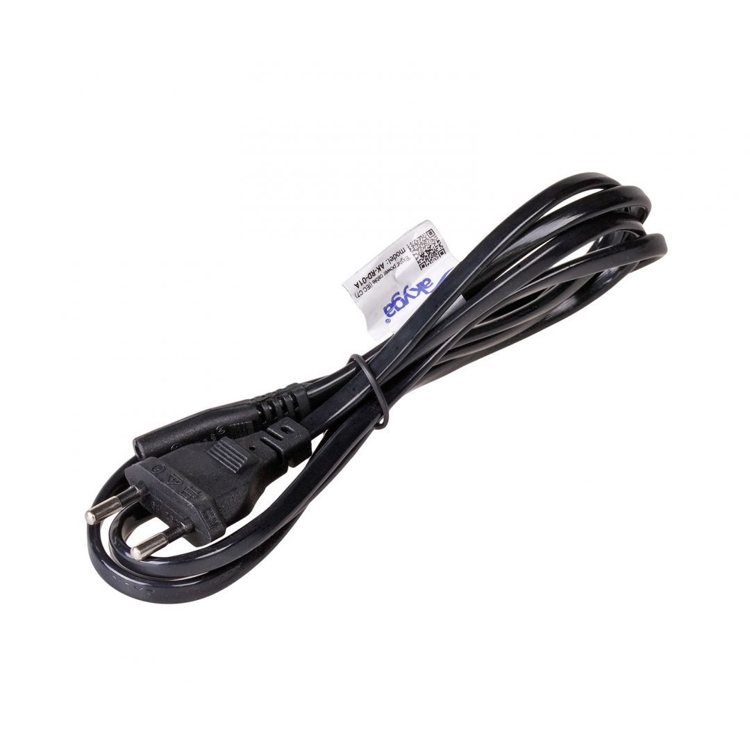 Akyga AK-RD-01A Eight power cord (VDE) cable 1,5m Black